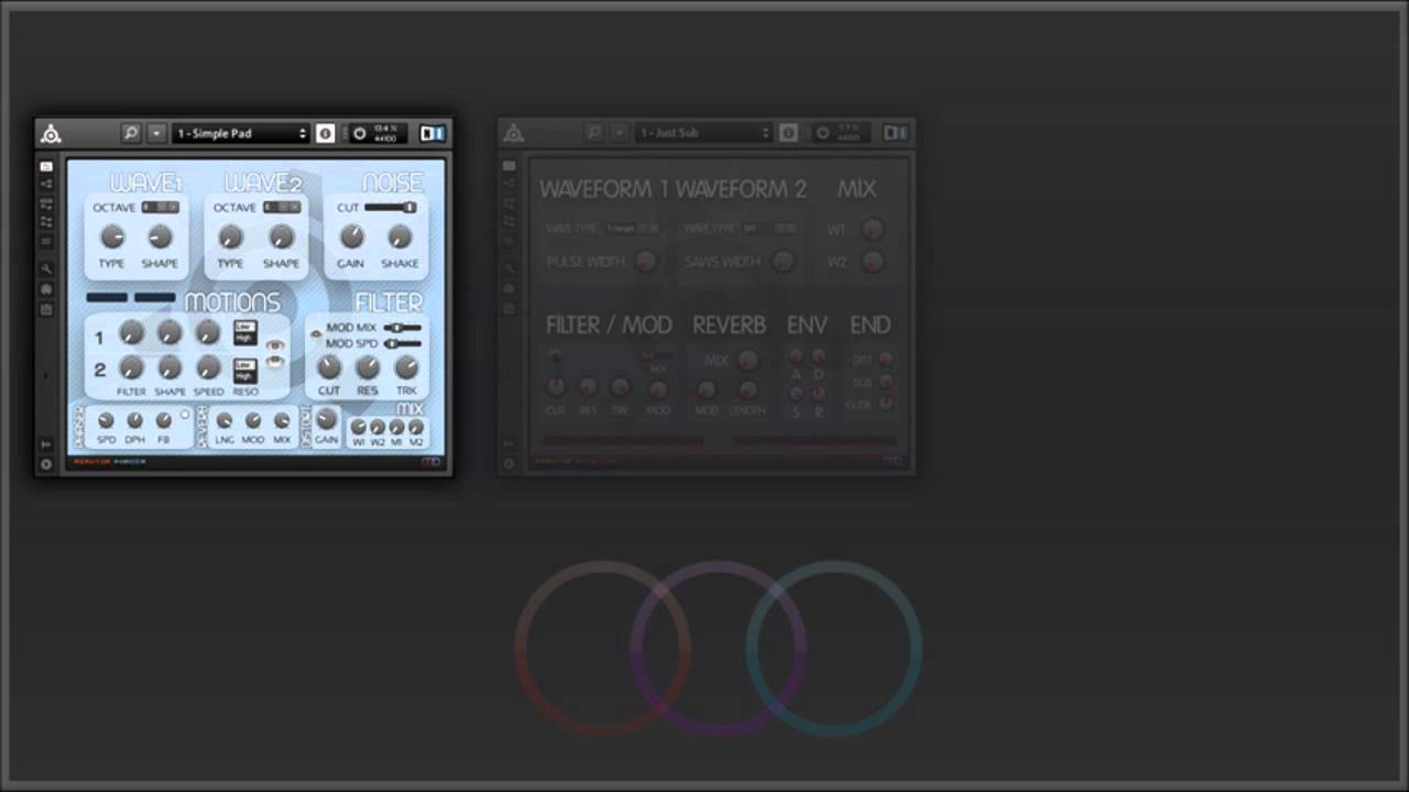 Tres sintes gratuitos para Native Instruments Reaktor