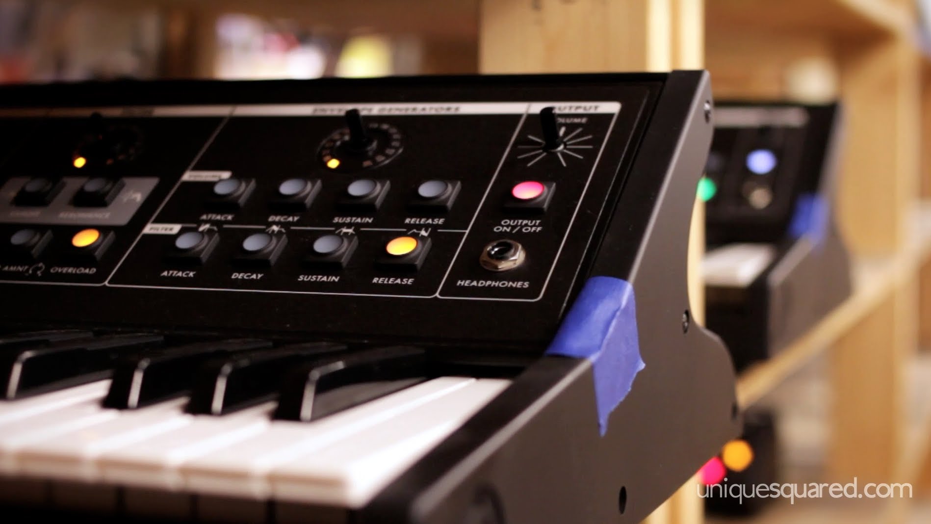 Visita a Moog Music, con los sintes Slim Phatty & Little Phatty y Moog Guitar