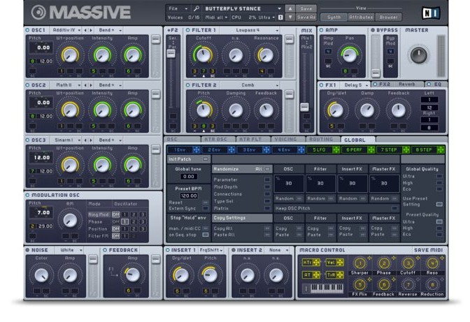 Native Instruments Massive: introducción a la síntesis