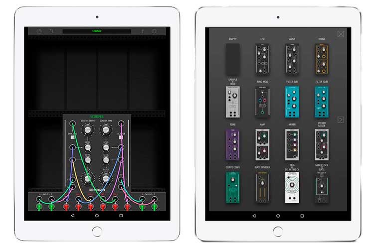 Roland Aira Modular Customizer, módulos