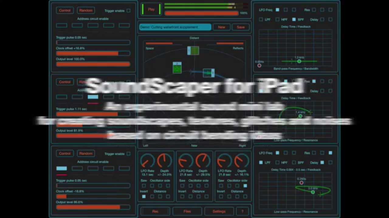 iMusicAlbum SoundScaper para iPad, laboratorio sonoro experimental