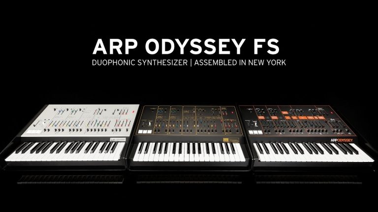 ARP Odyssey FS, síntesis analógica clásica a tamaño completo | Vídeo oficial